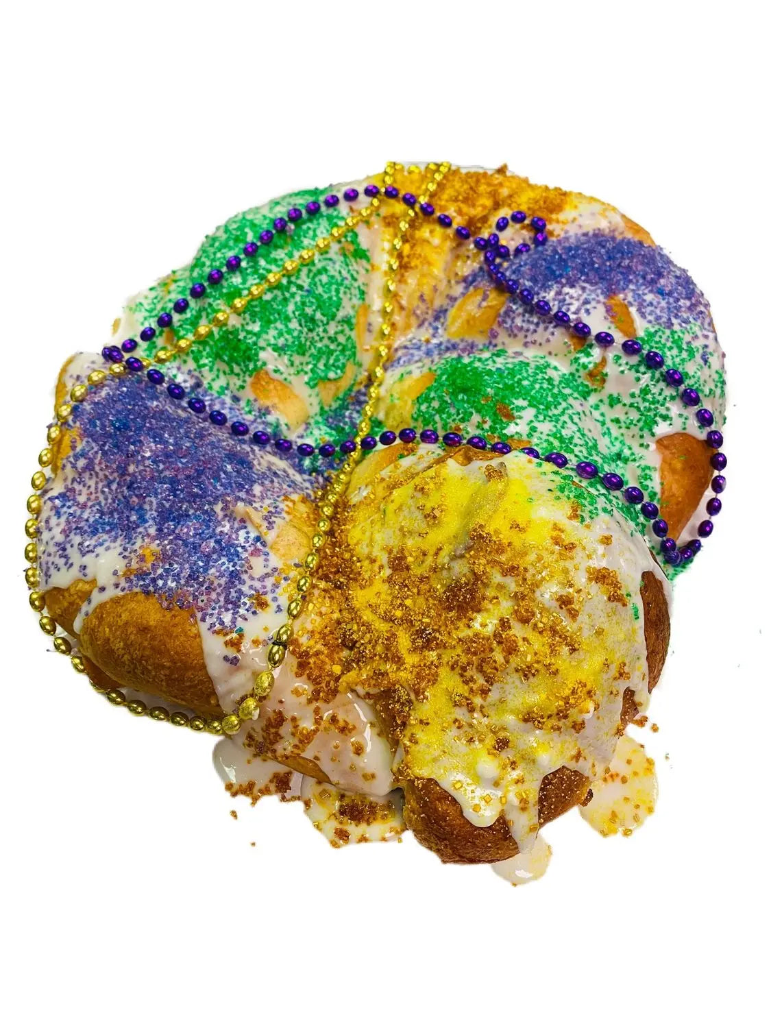 Mardi Gras King Cake That's The Cake Bakery