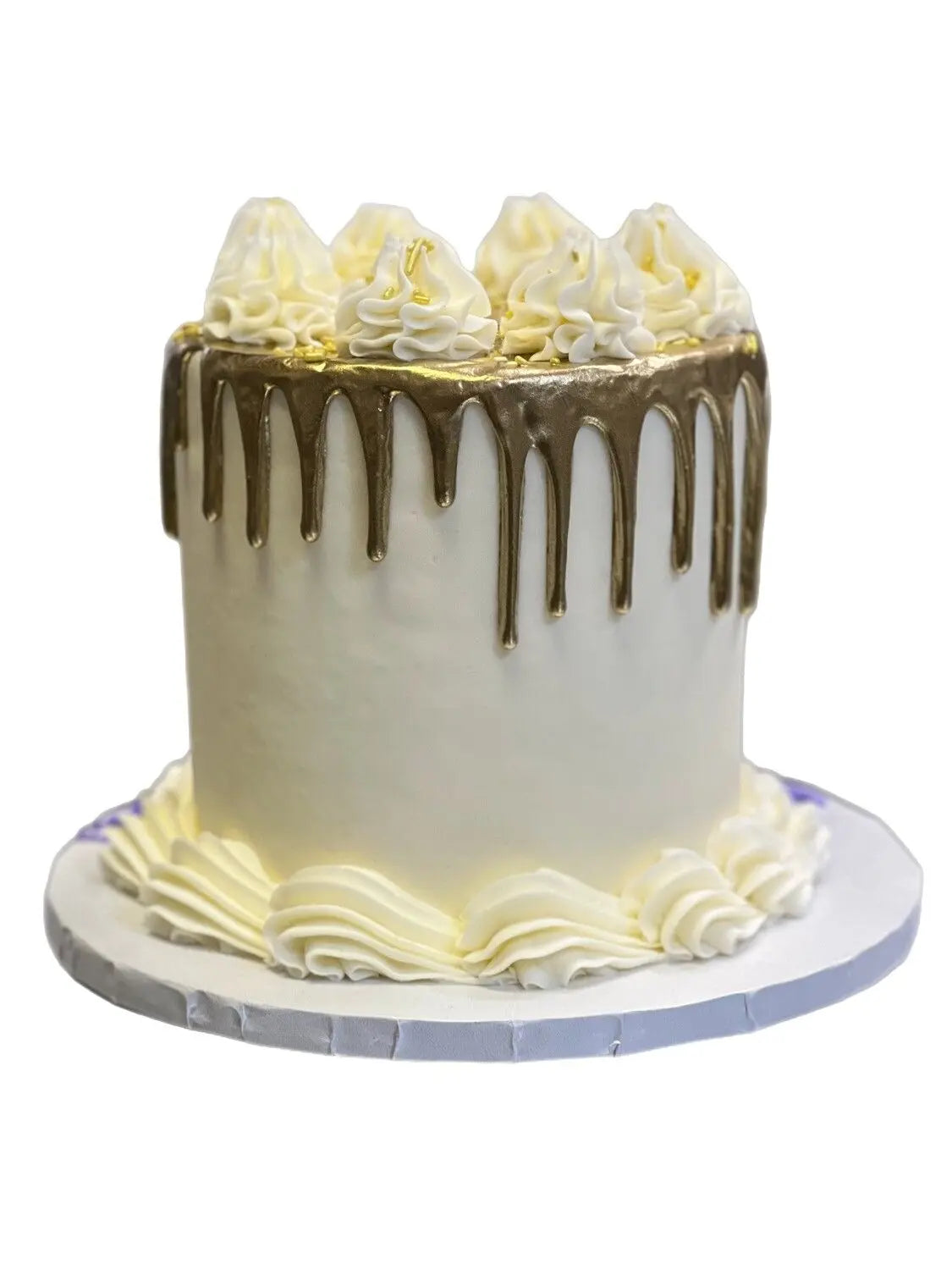 Metallic Drip Cake That's The Cake Bakery
