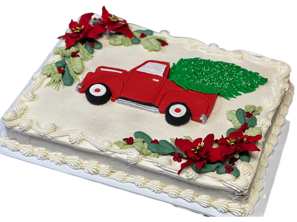Christmas Tree Truck - That's The Cake Bakery