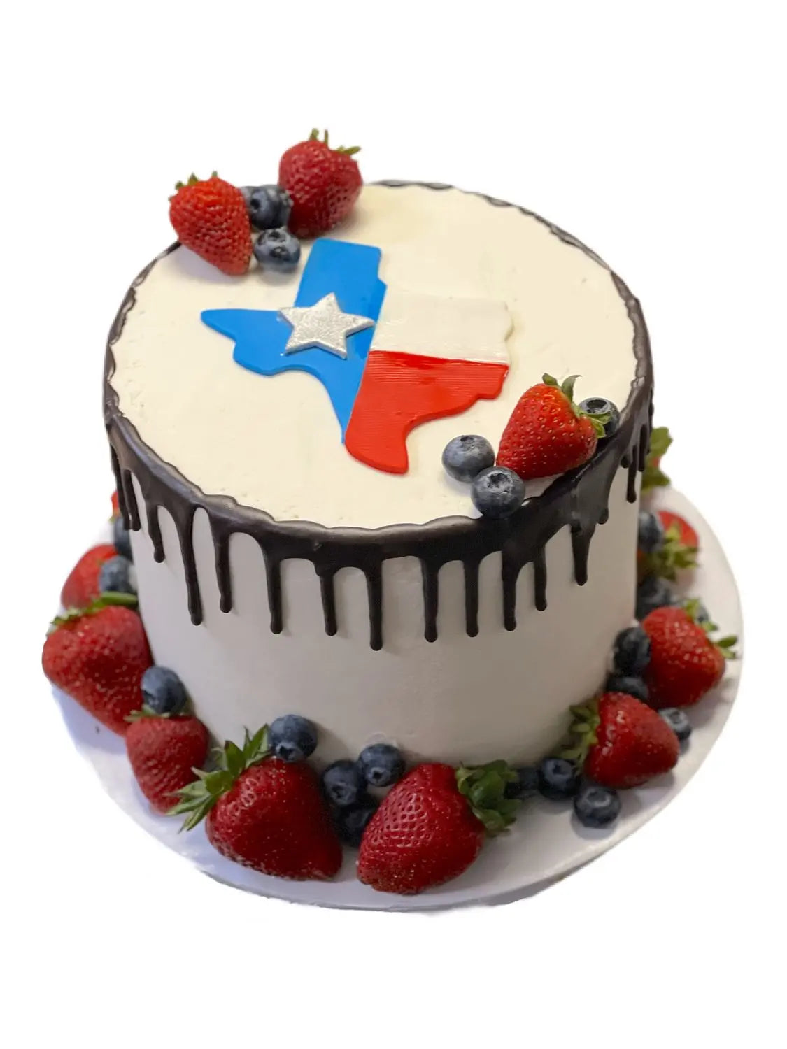 Texas Flag Drip That's The Cake Bakery