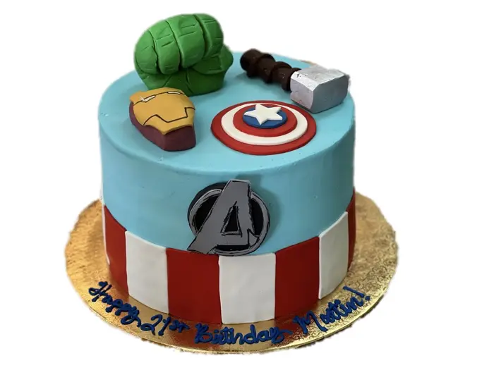 Avenger's Themed Cake That's The Cake Bakery