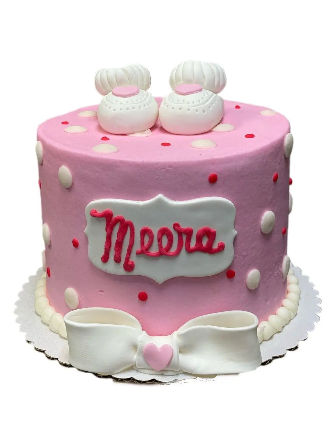 Baby Booties Shower Cake That's The Cake Bakery