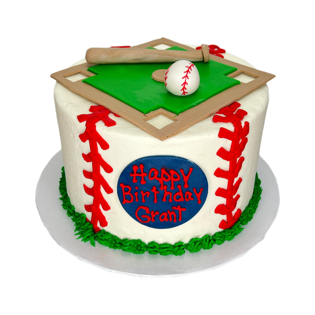 Baseball Field Cake - That's The Cake Bakery
