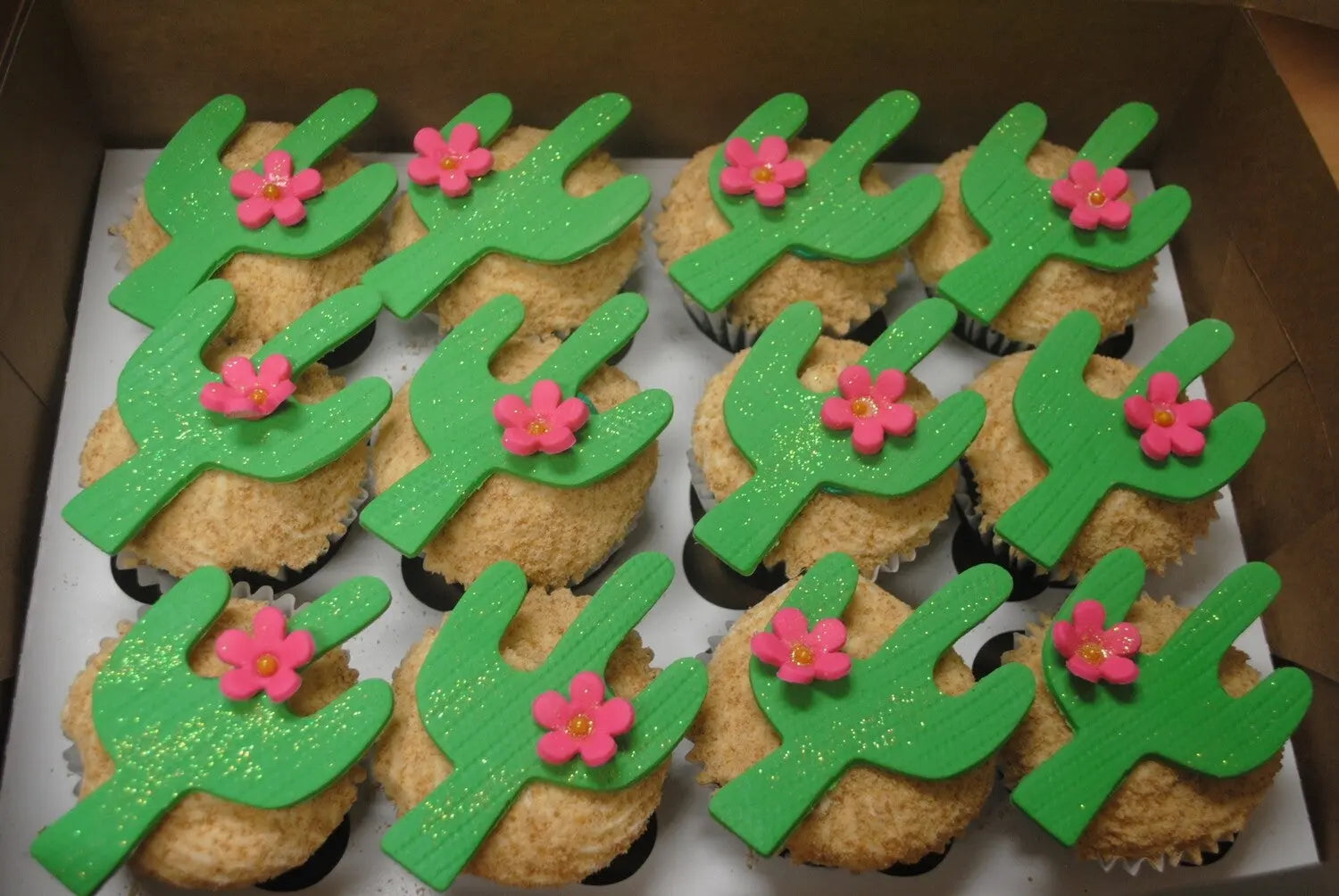 Cactus Cupcakes That's The Cake Bakery