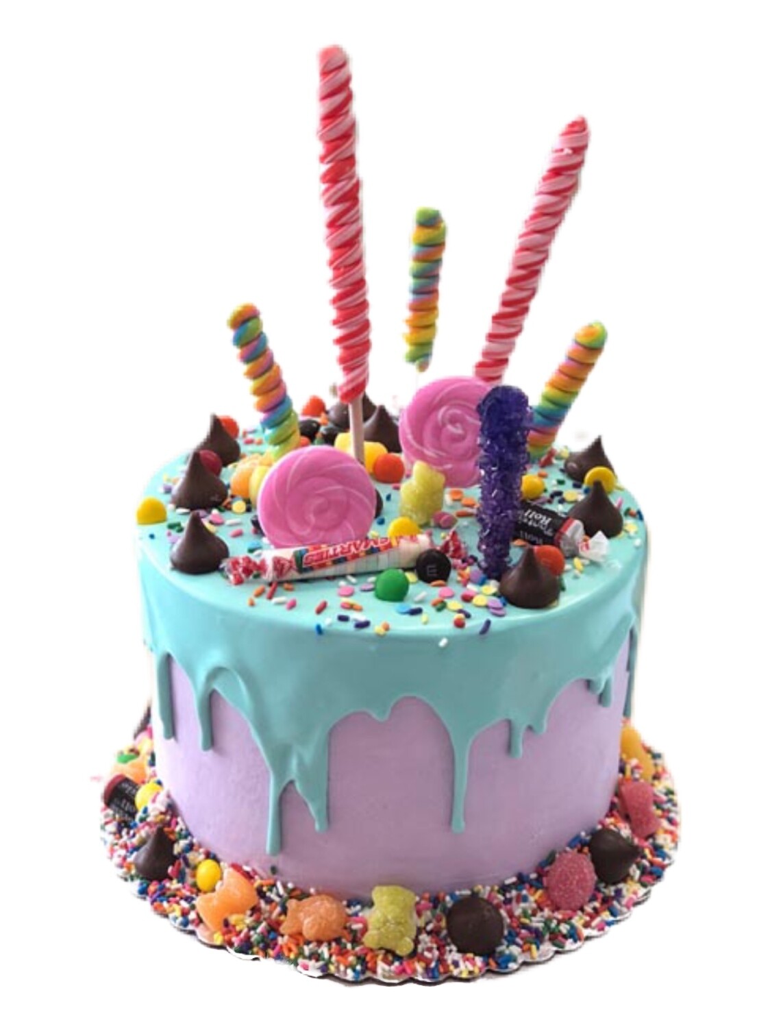 Rainbow Cotton Candy Cake, A must for your Sweet 16 party! – Cotton Candy  Cake Shop