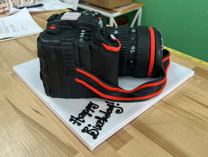 Canon Camera Cake