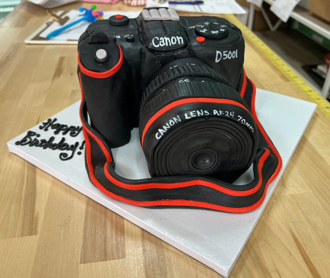 Canon Camera Cake