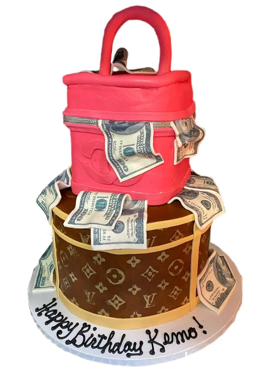 Chanel Handbag and Louis Vuitton Cake That's The Cake Bakery