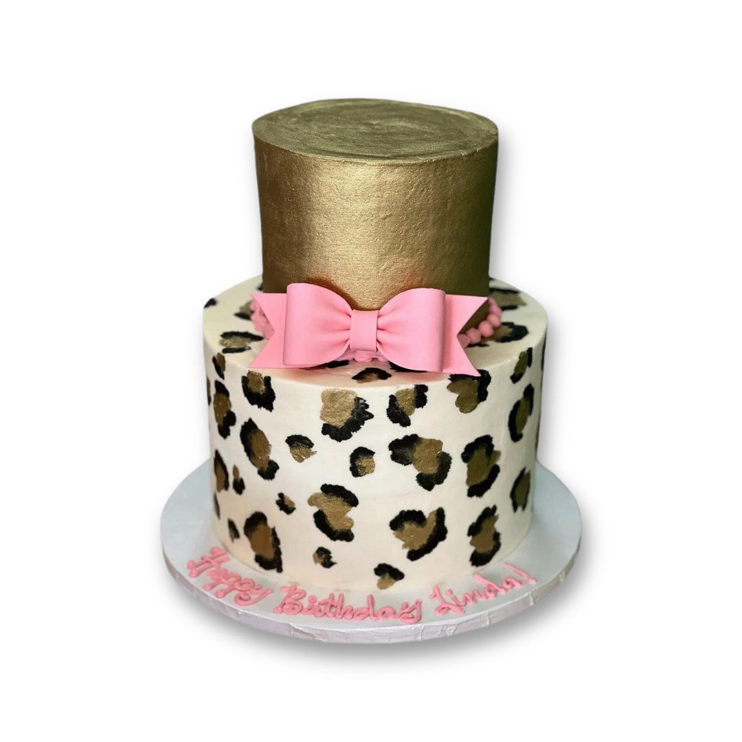 Metallic Cheetah Print