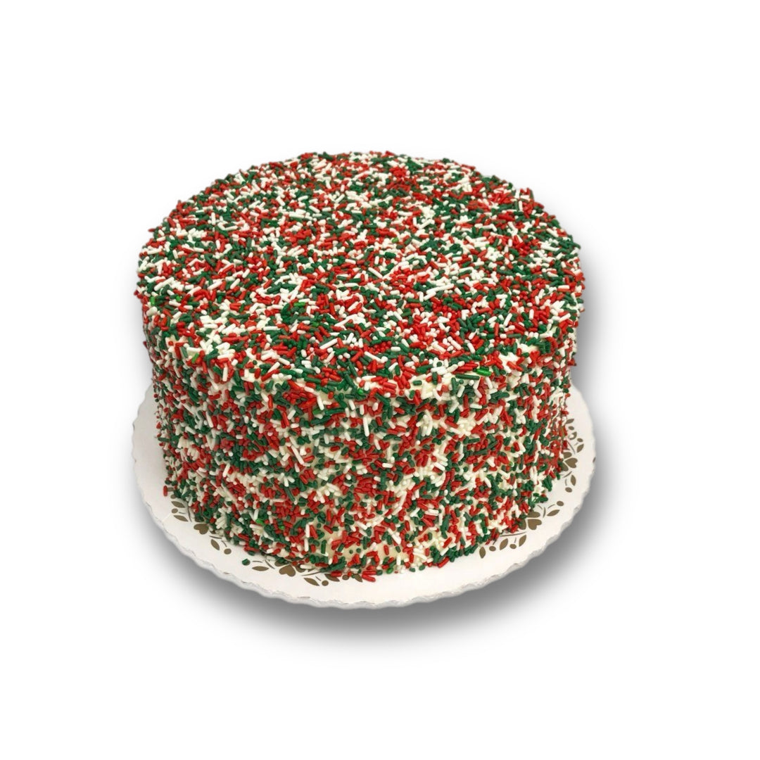 Holiday Sprinkle Cake