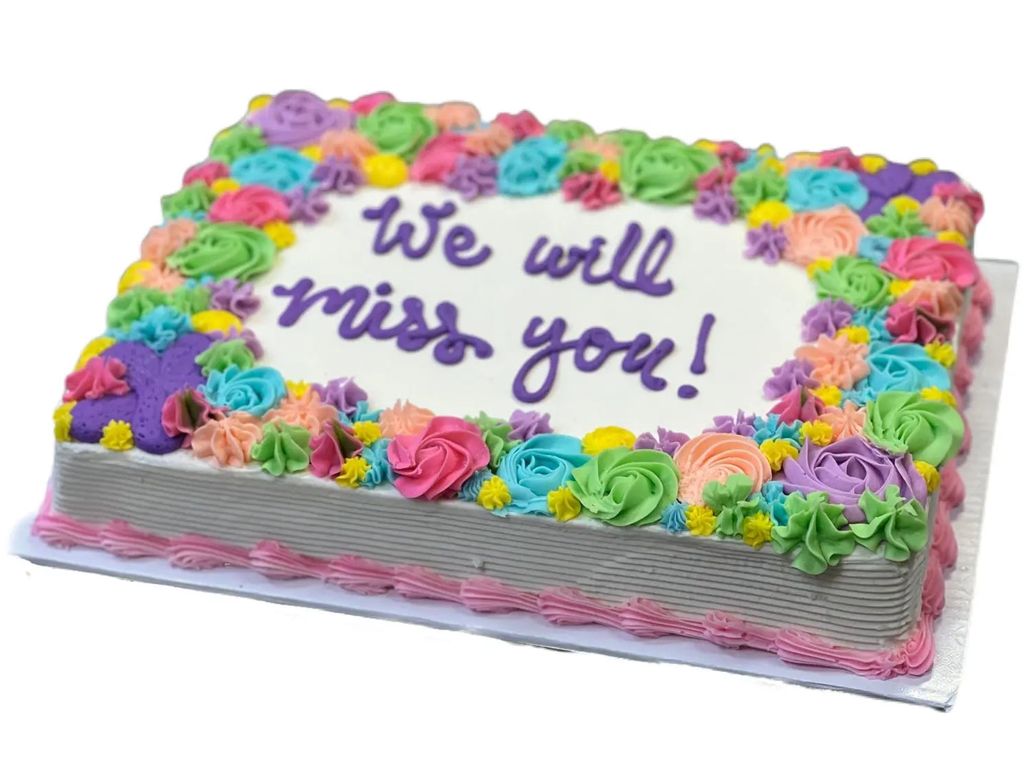 Colorful Florals That's The Cake Bakery