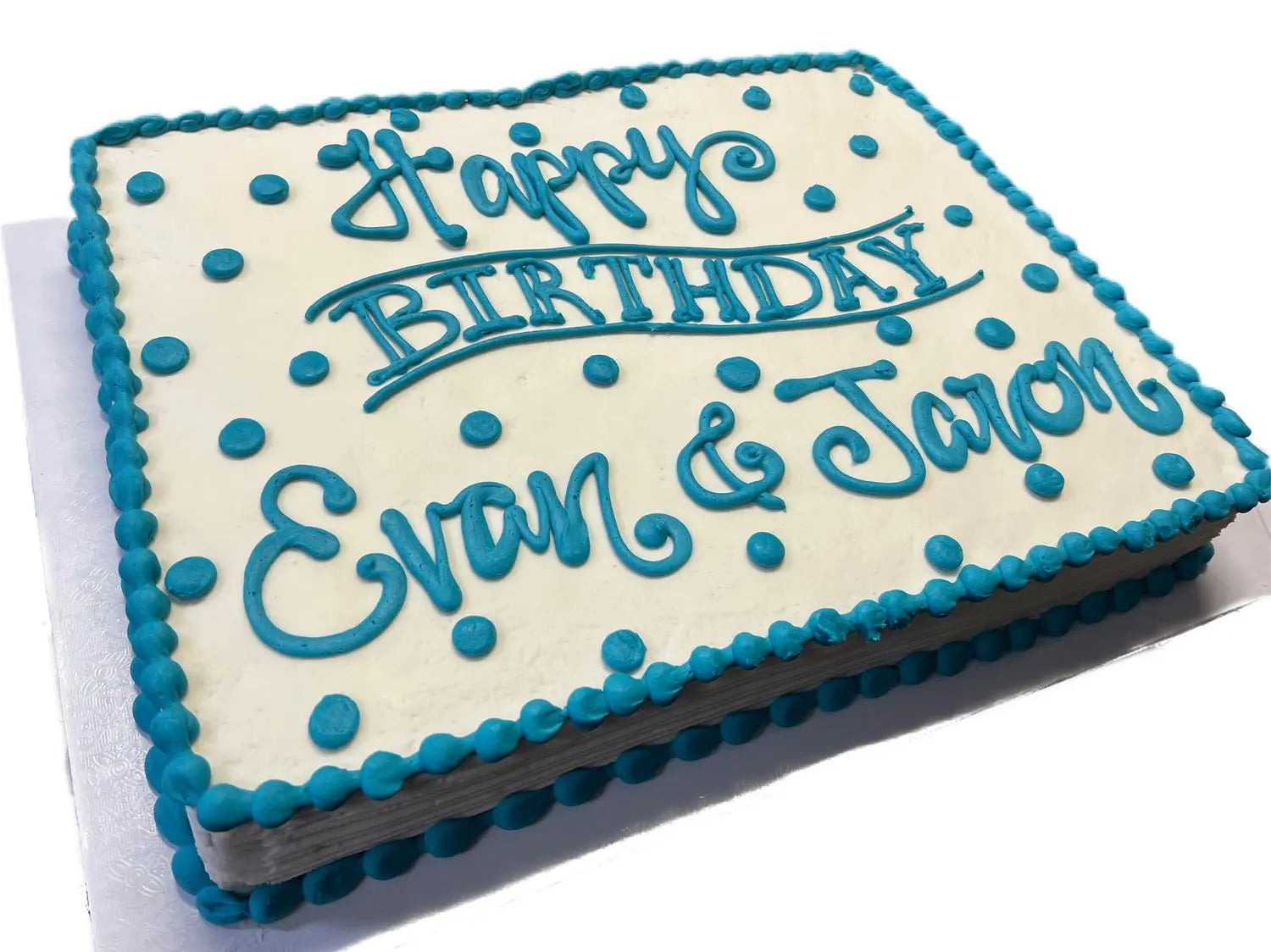 Cutesy Sheet Cake That's The Cake Bakery