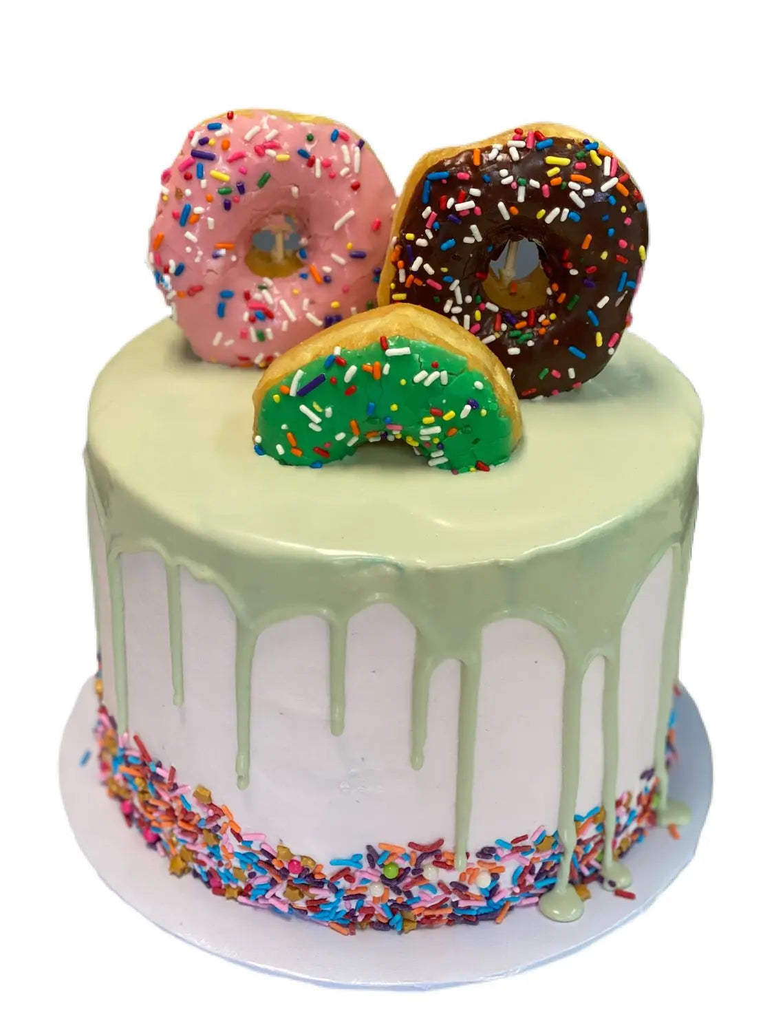 Donut Drip Cake That's The Cake Bakery