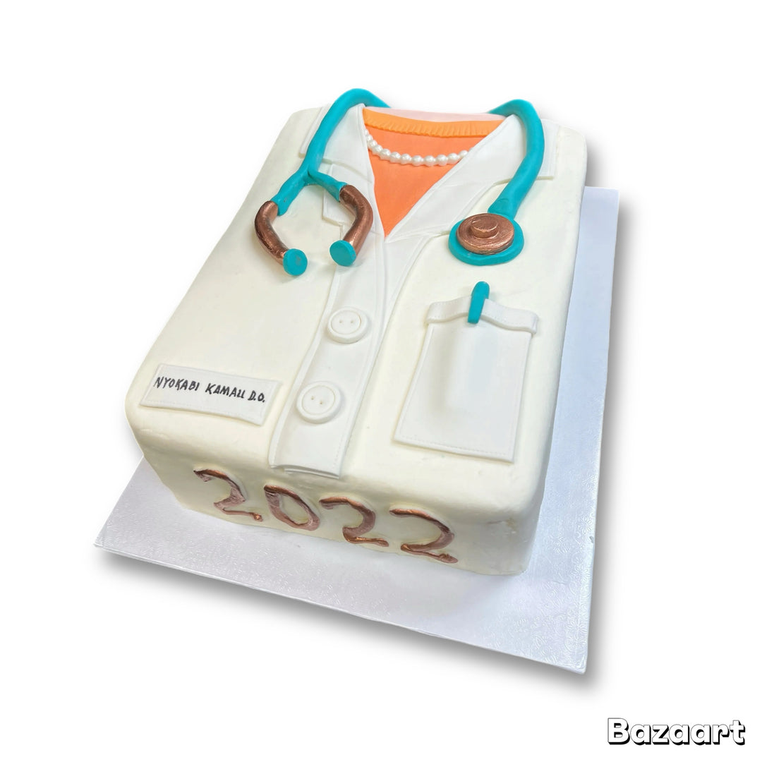 Doctors Coat Cake