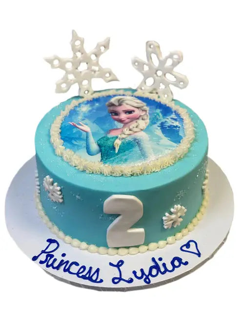 Elsa Edible Image That's The Cake Bakery