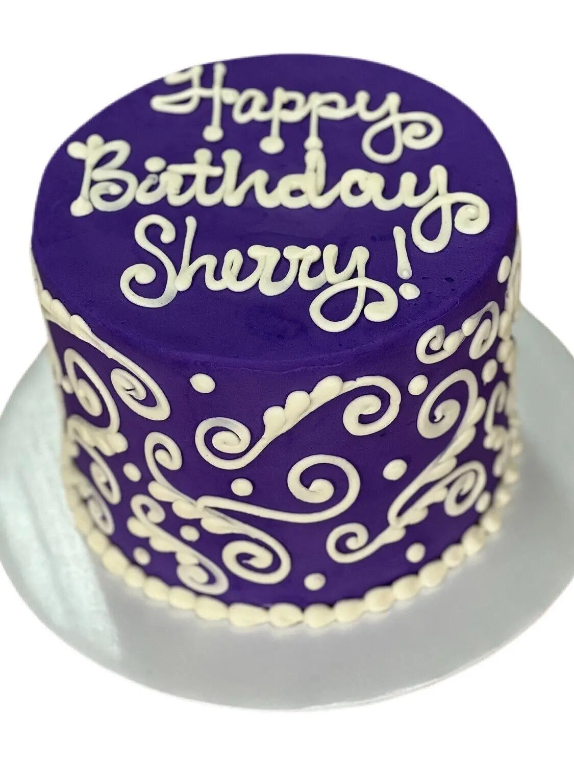 Fancy Scrolling Cake That's The Cake Bakery