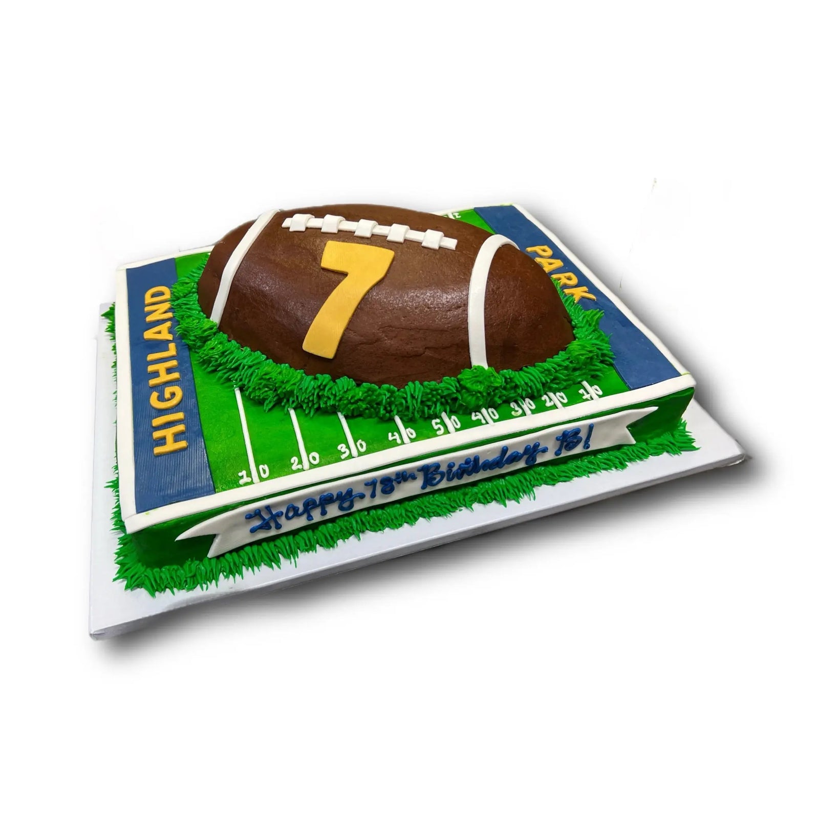 Football Field Birthday That's The Cake Bakery