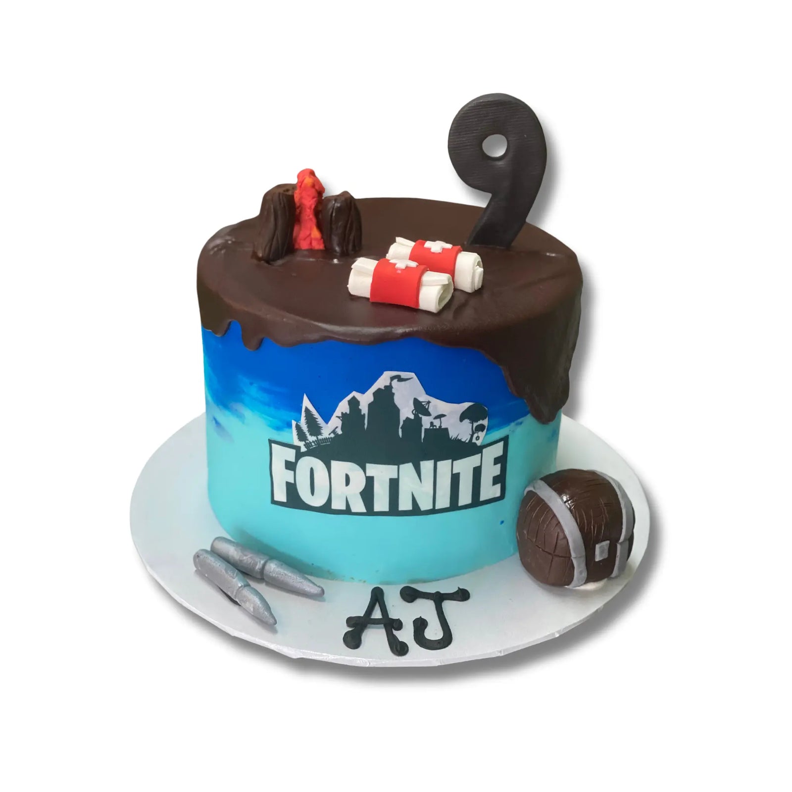 Fortnite Blue That's The Cake Bakery