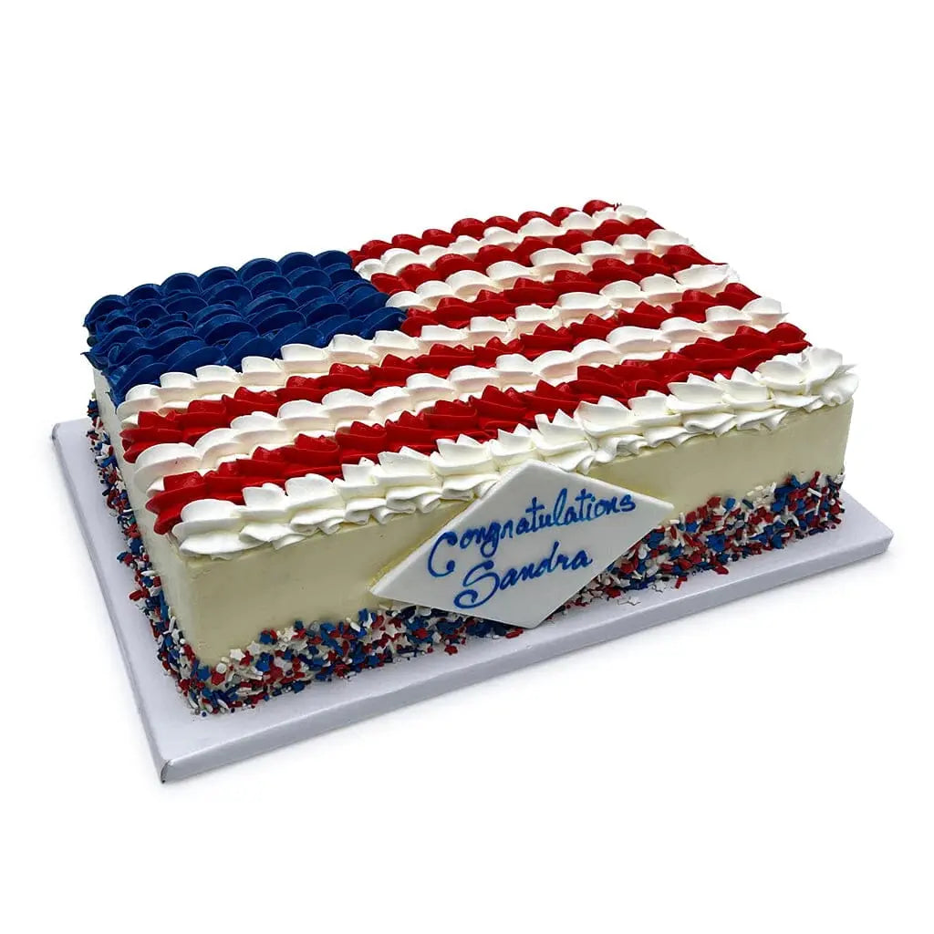 American Flag Celebrate That's The Cake Bakery
