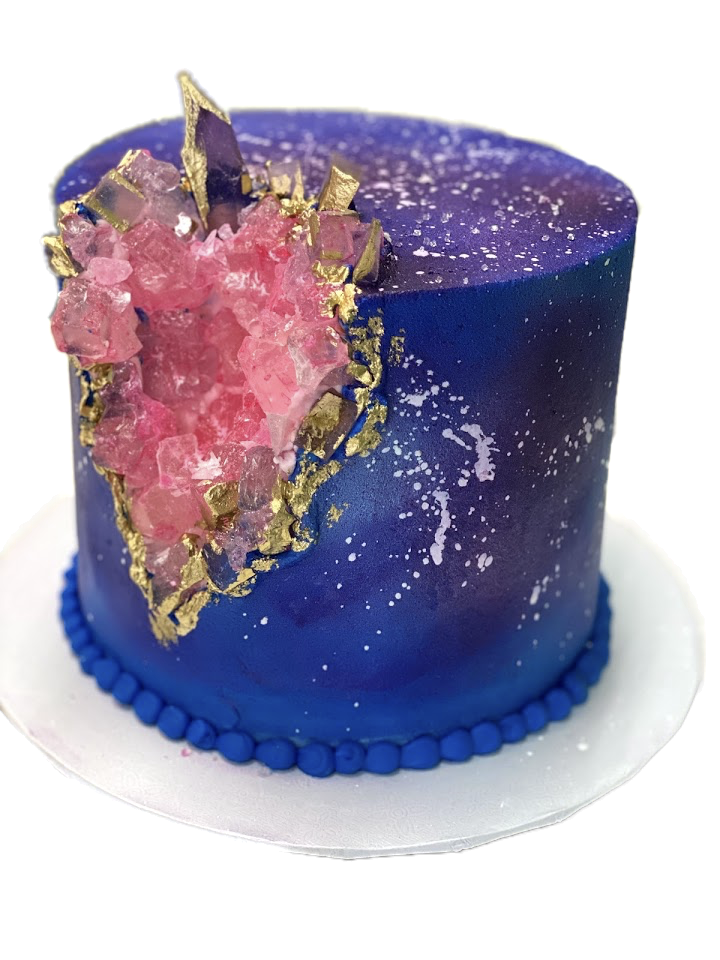 Geode Rock Cake - That's The Cake Bakery