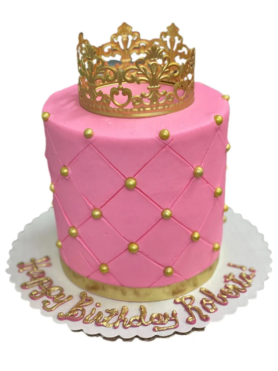 Gold Crown Cake That's The Cake Bakery