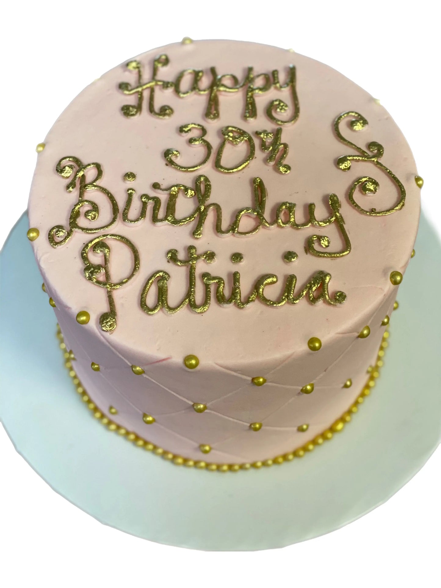 Metallic Elegance Cake That's The Cake Bakery