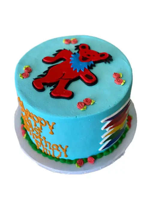 Grateful Dead Birthday Cake That's The Cake Bakery