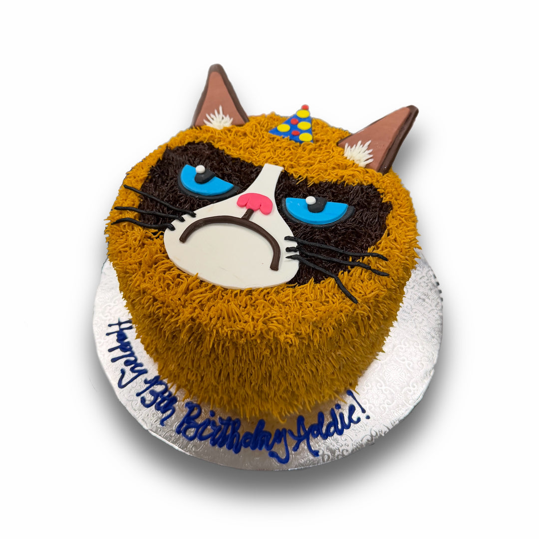 Grumpy Cat Cake