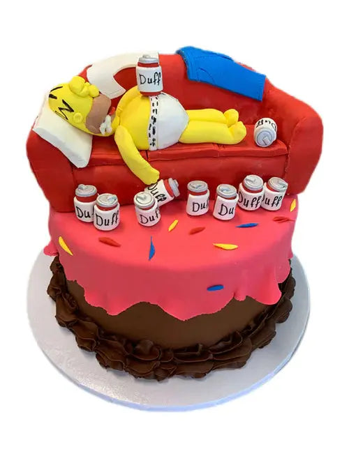 Homer's Sleeping That's The Cake Bakery