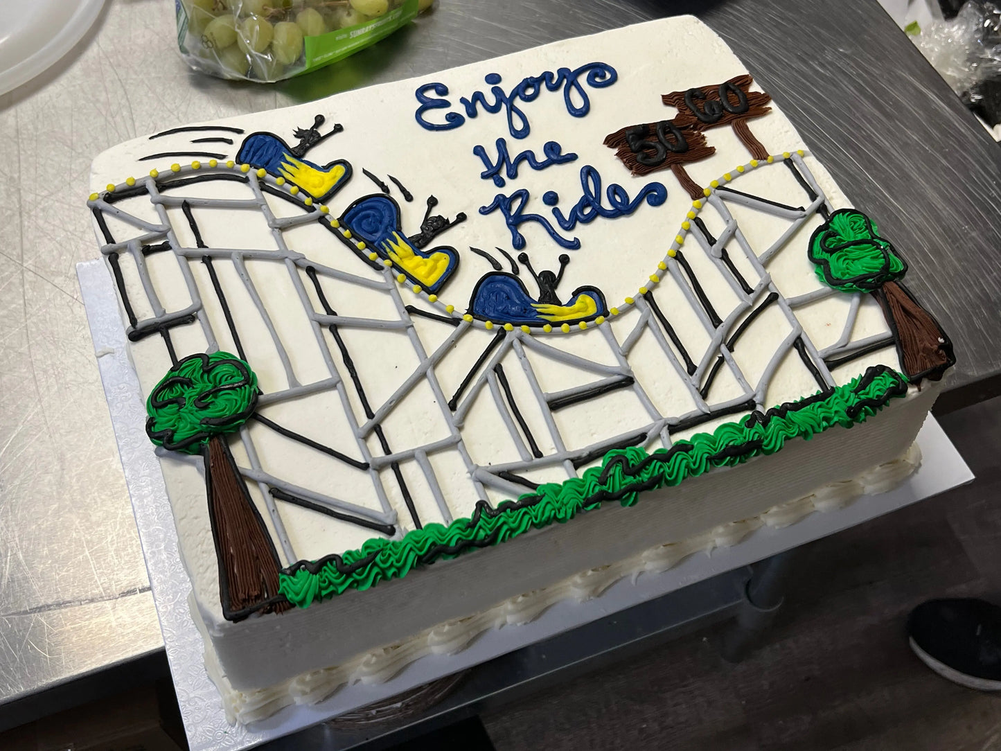 RollerCoaster Themed That's The Cake Bakery