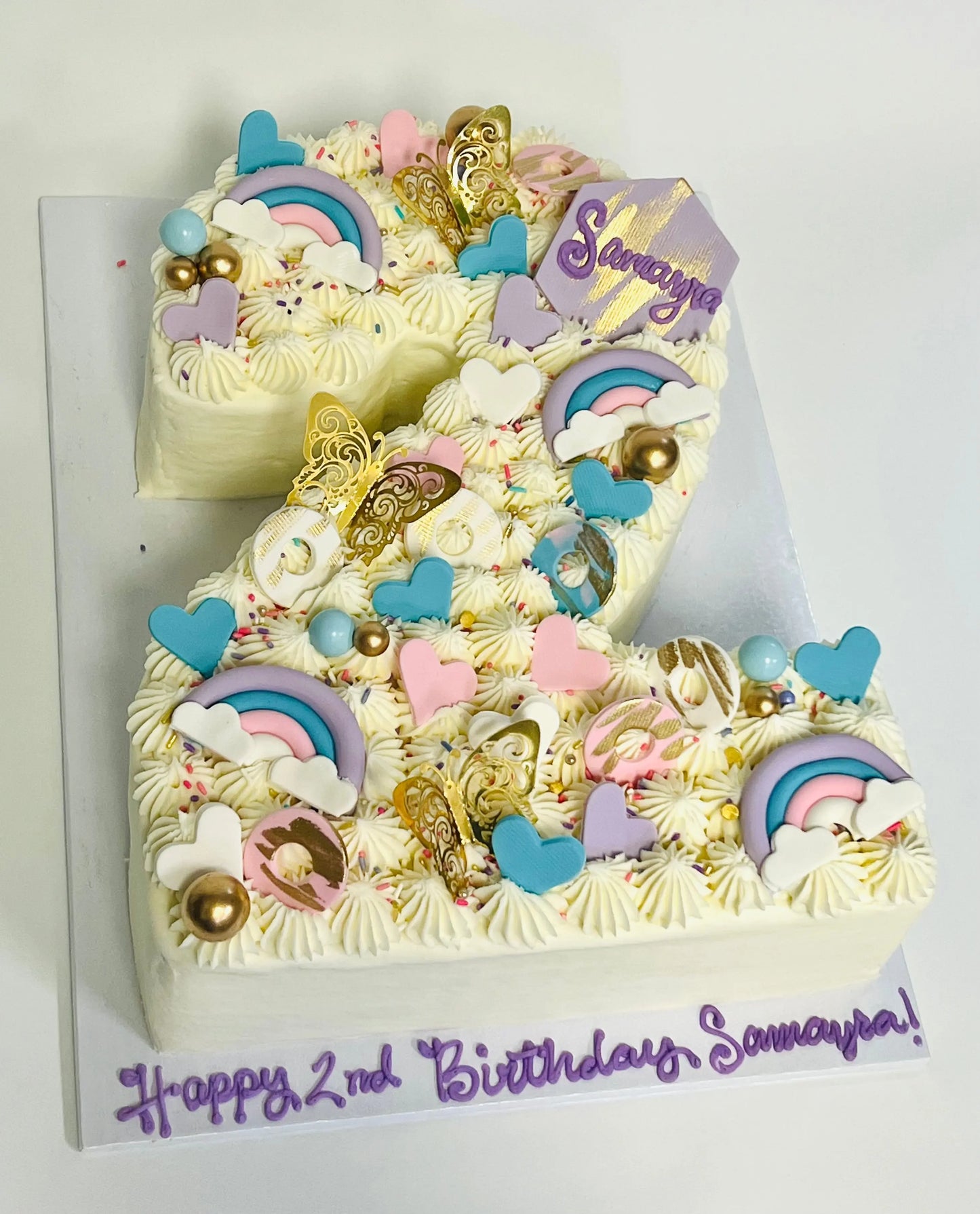 Single Number Cake Decorated That's The Cake Bakery