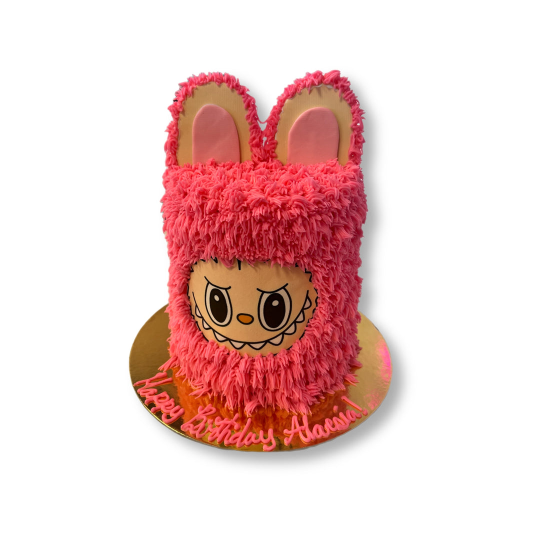 Labubu Buttercream Cake