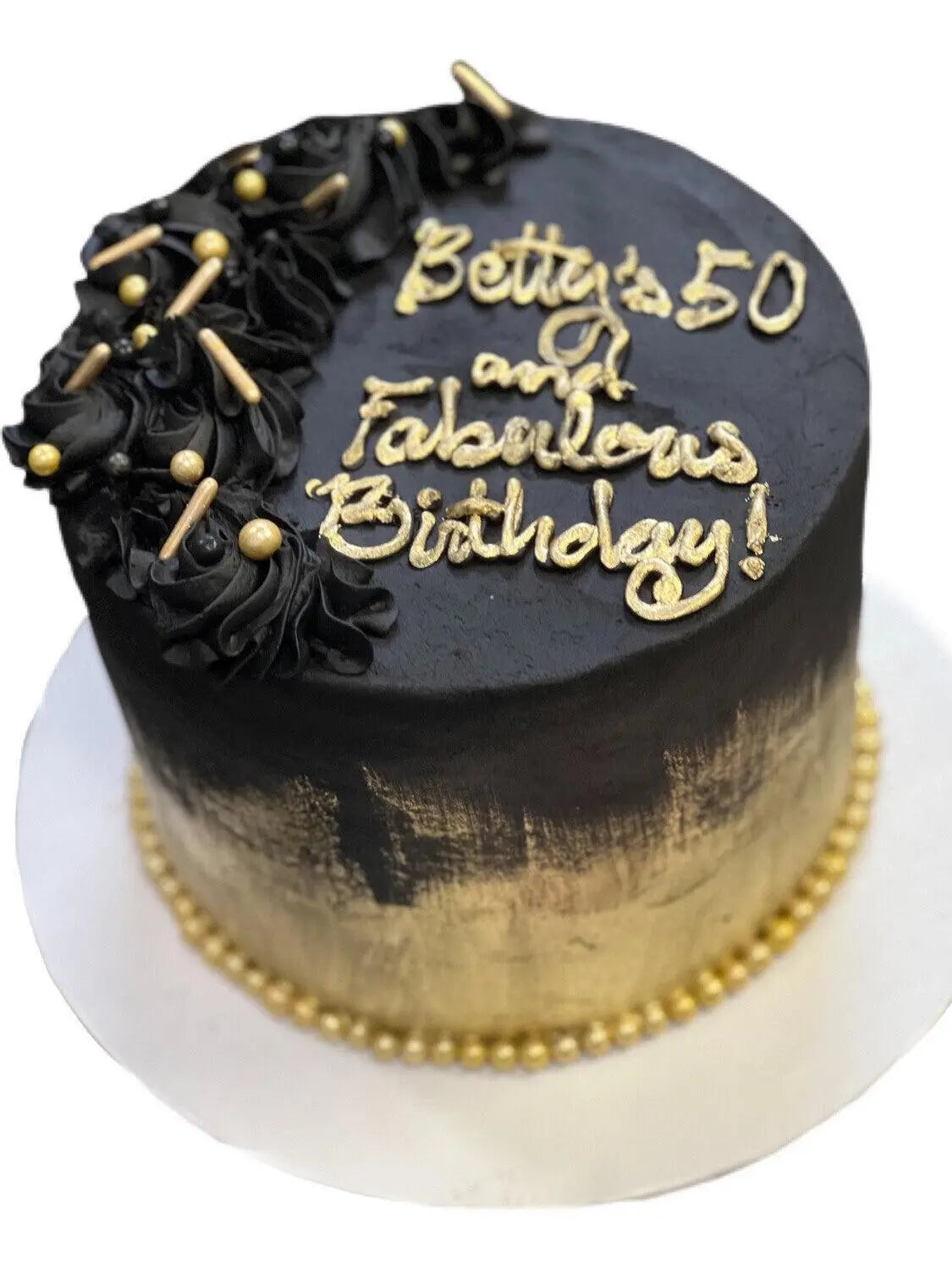 Midnight Brushes That's The Cake Bakery