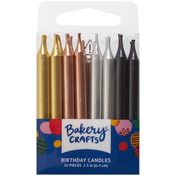 Metallic Party Candles