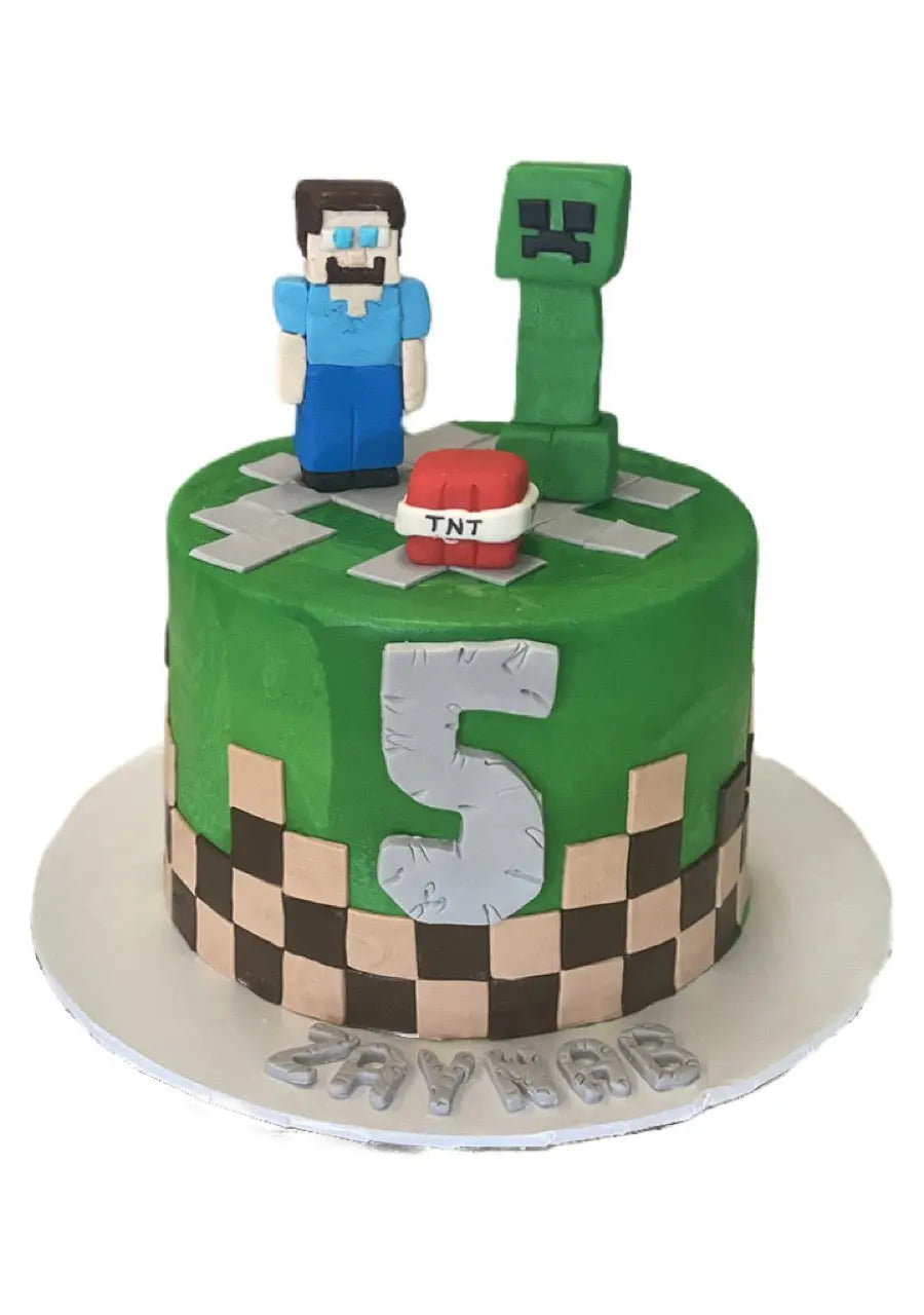 Minecraft Birthday Cake That's The Cake Bakery