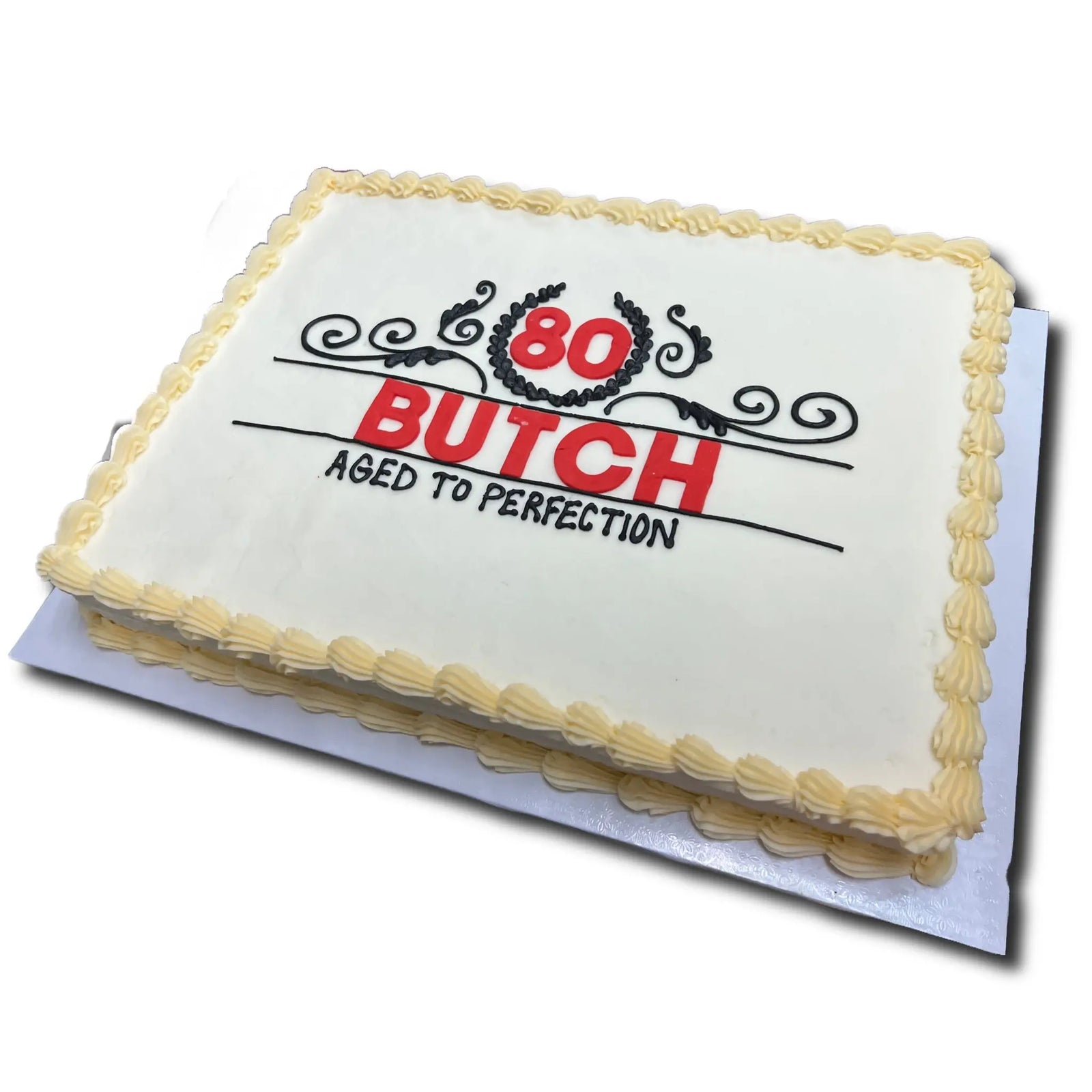 Aged Perfectly Sheet Cake That's The Cake Bakery