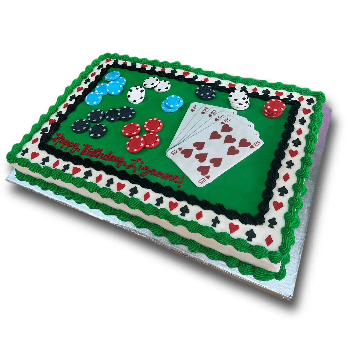 Poker Table Theme That's The Cake Bakery