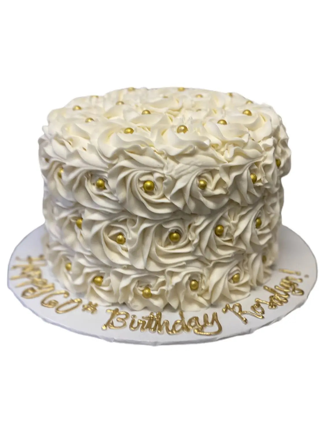 Buttercream Rosettes Cake That's The Cake Bakery