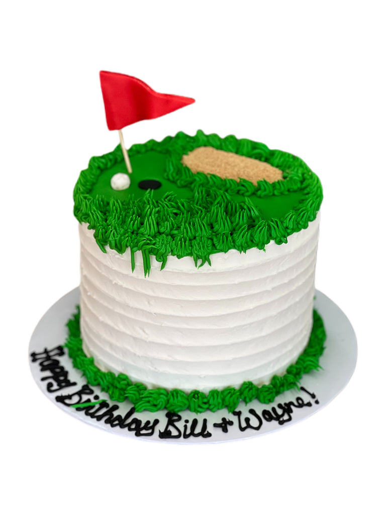 Golfing Cake - That's The Cake Bakery