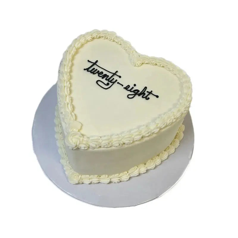 NEXT DAY: Simple Heart Cake That's The Cake Bakery