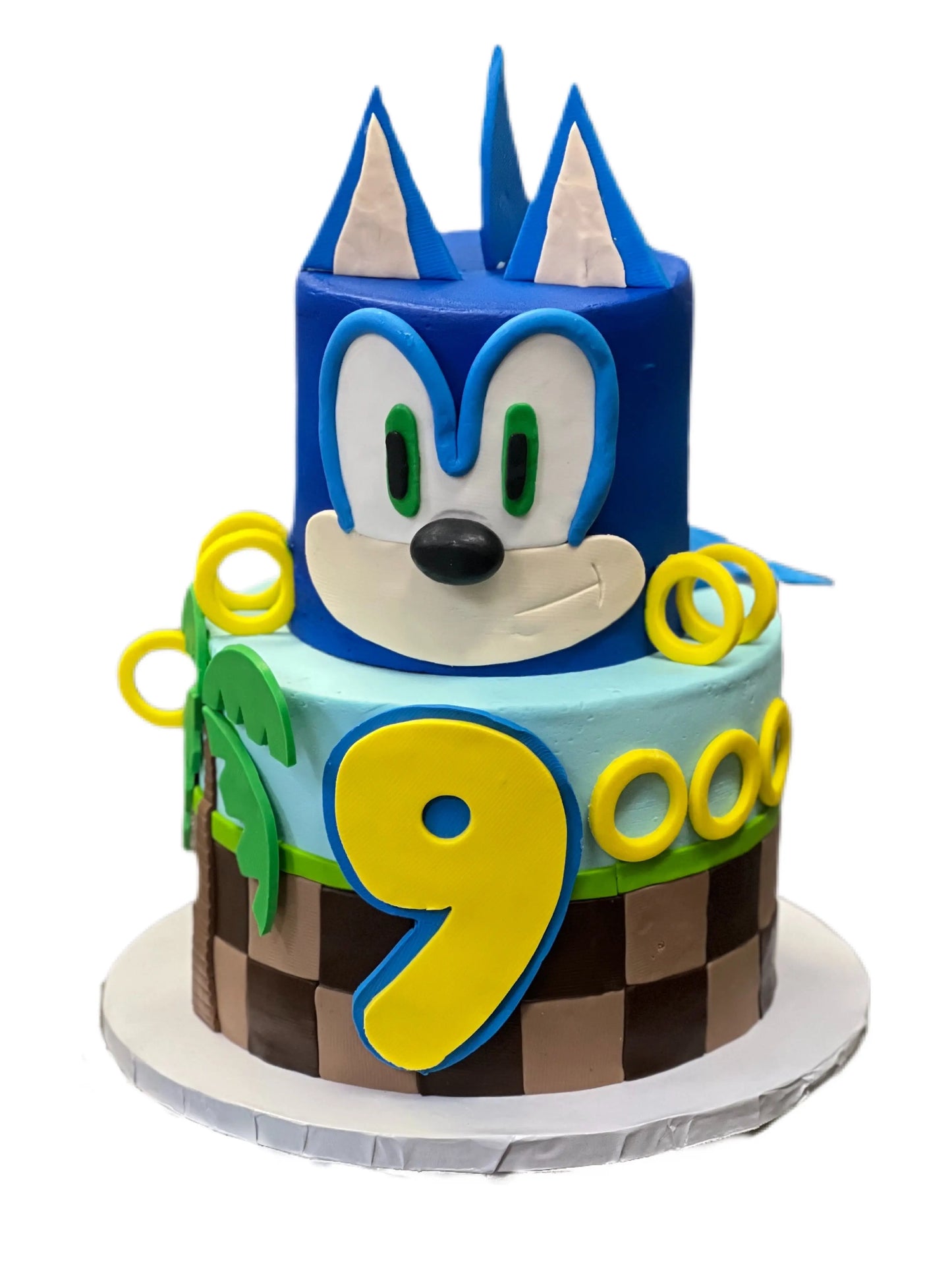 Sonic The Hedgehog 2 Tier Cake That's The Cake Bakery