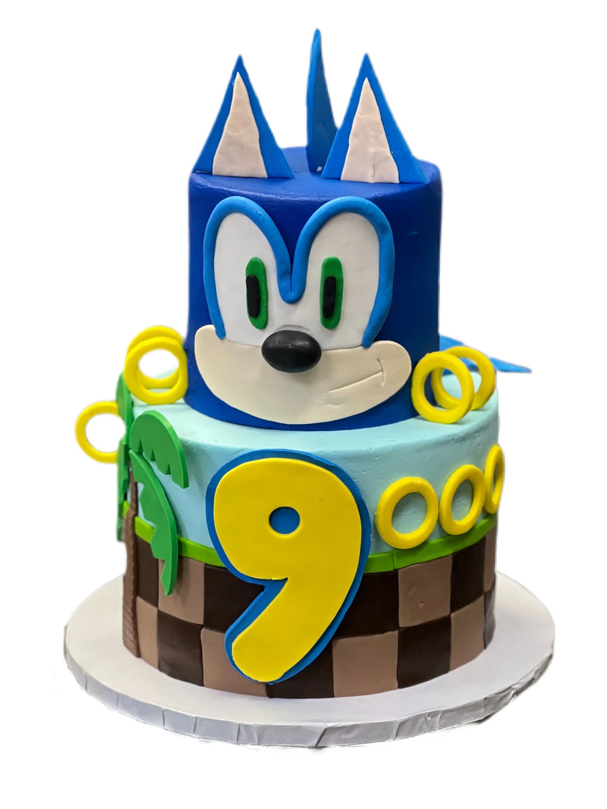 Sonic The Hedgehog 2 Tier Cake That's The Cake Bakery