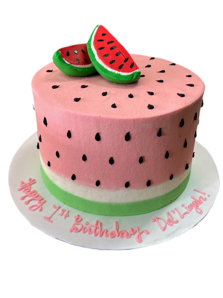 Watermelon Birthday Cake - That's The Cake Bakery